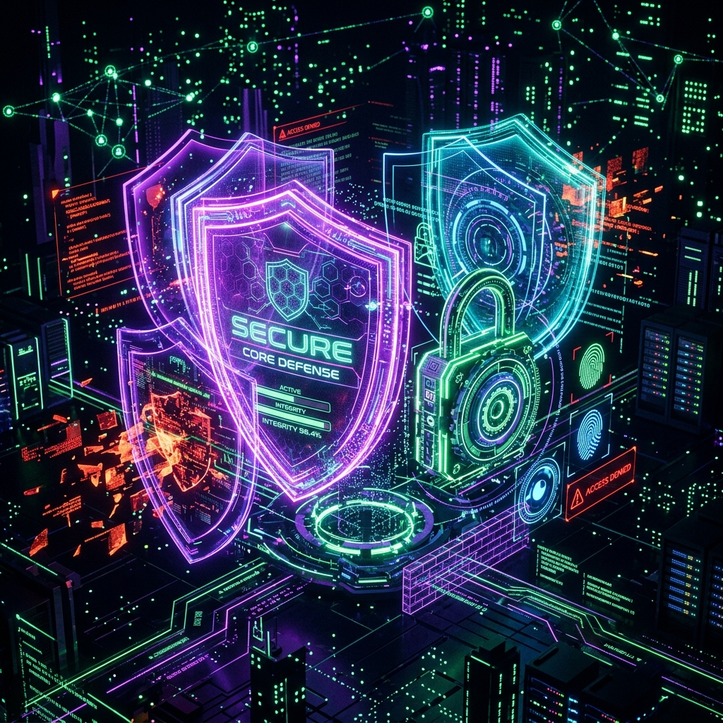 Cyber Security illustration